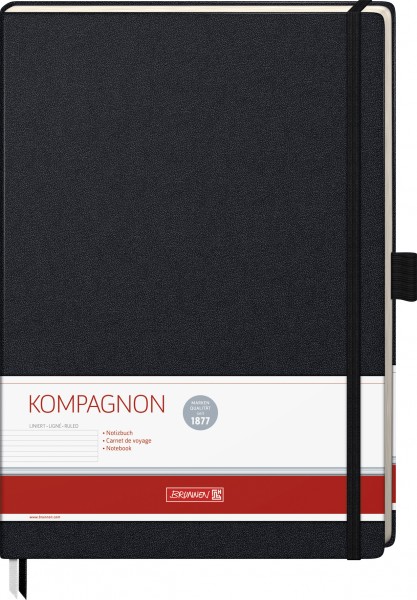 Notizbuch Kompagnon A4 liniert