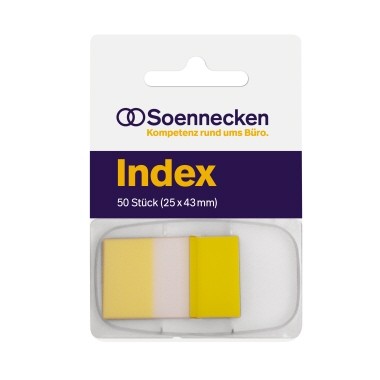 Soennecken Haftstreifen Index 5820 gelb