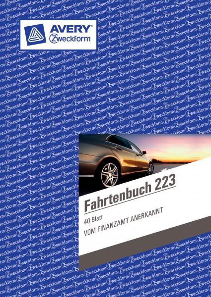 Fahrtenbuch A5 40Blatt