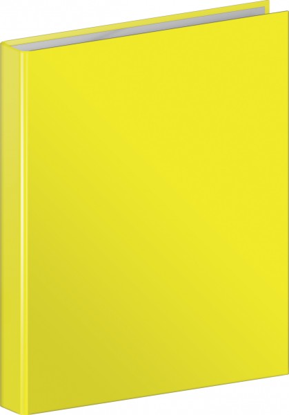 Ringbuch A5 Uni 2R gelb