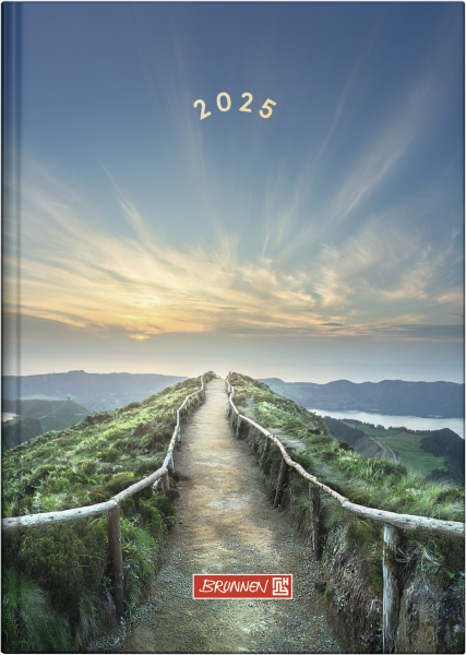 Baier & Schneider Buchkalender 795 A5 Sunset, 2025